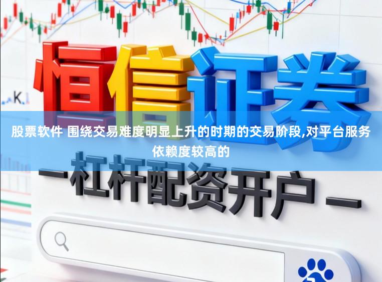 股票软件 围绕交易难度明显上升的时期的交易阶段,对平台服务依赖度较高的